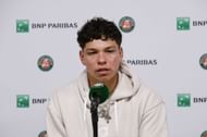 Shelton at the 2025 French Open (Image Source: Getty)